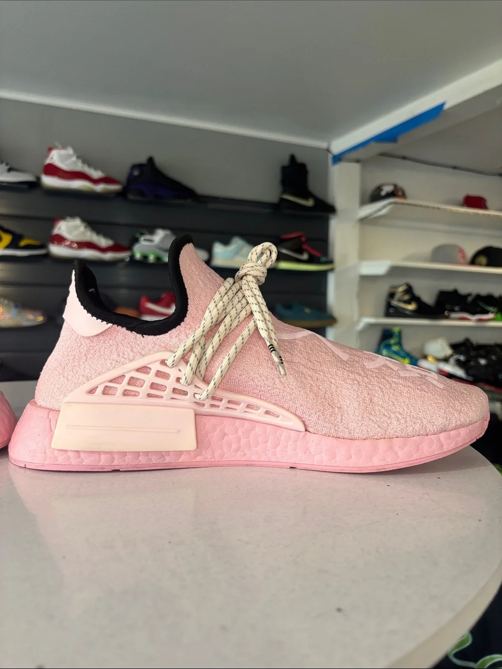 Pharrell X Addidas NMD Human Race ’pink’ Mens Size 10